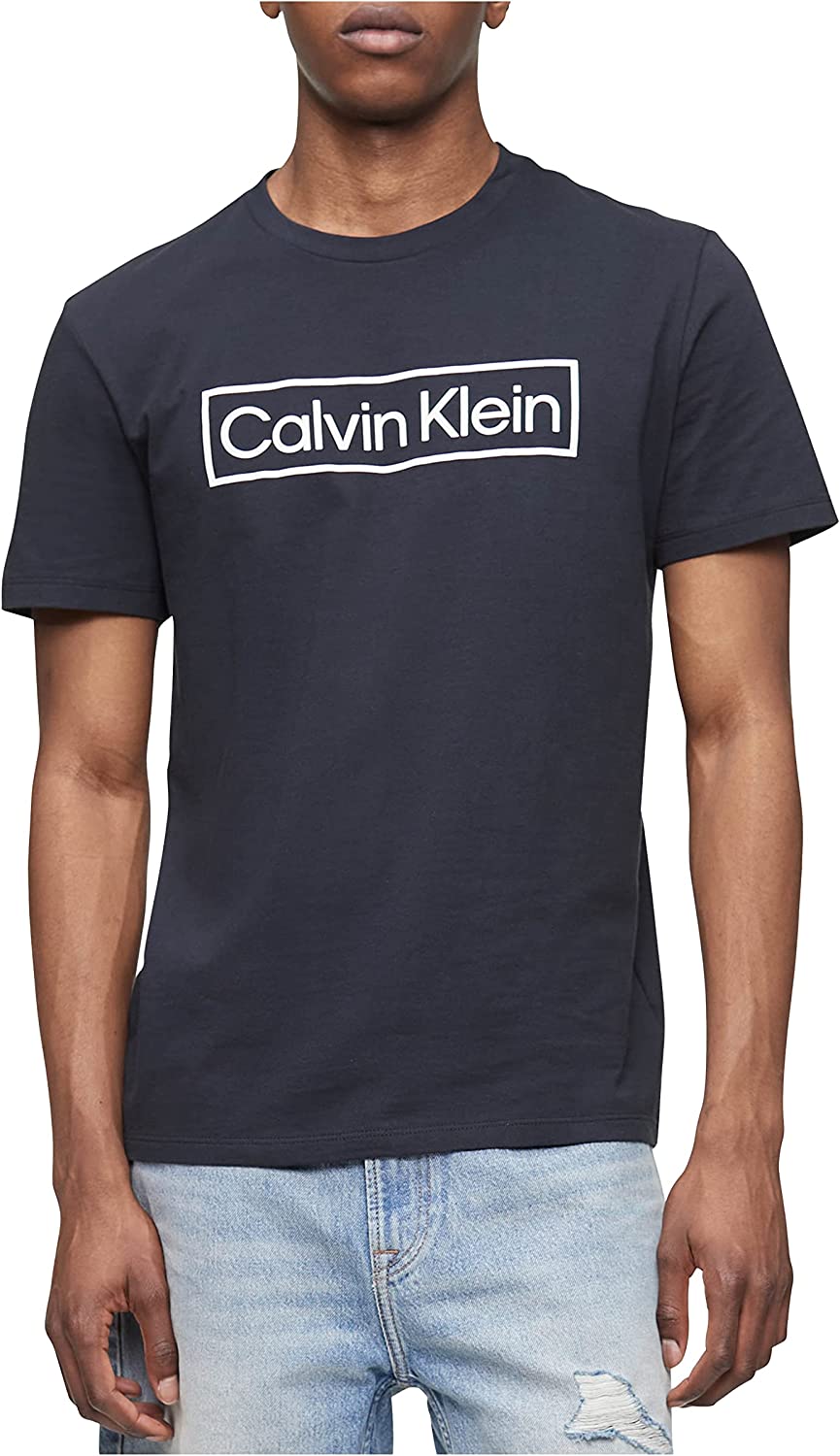 Remera Calvin Klein negra CK Logo Premium – Fitting Importados